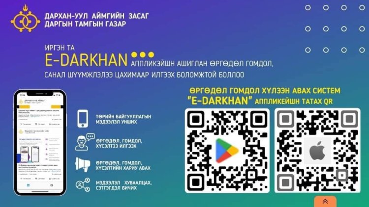 E-DARKHAN аппликэйшн
